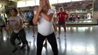 27 Weeks Pregnant with 3rd baby Hip Hop Dancing [upl. by Leuas]