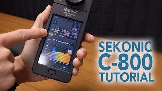 Sekonic C800 Spectrometer Tutorial [upl. by Terrance371]