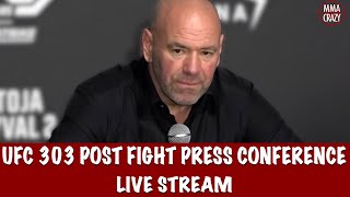 UFC 303 Pereira vs Prochazka Post Fight Press Conference Live Stream [upl. by Robbin]