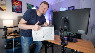 How to Mount your Monitor onto a VESA Monitor Arm  Setup and Installation Guide [upl. by Jamel]