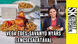 Vega édessavanyú nyárs 🥗 LENCSESALÁTÁVAL 🥗 [upl. by Wane]