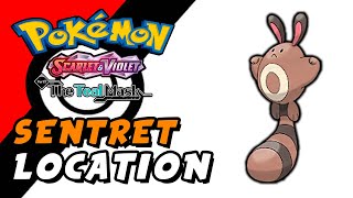 Pokemon Scarlet amp Violet The Teal Mask DLC  Sentret Location [upl. by Ymmik]