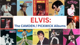 ELVIS PRESLEY The CAMDEN  PICKWICK RECORDS Albums Overview [upl. by Aisatsanna]