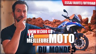 BMW R1300 GS  On la ESSAYÉE sur ROUTE et OFFROAD [upl. by Riana]