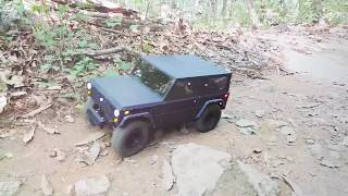 3D printed RC car body  Bollinger b1 amp Ford 1979 F150 [upl. by Idou]