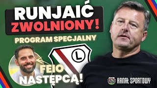 KOWAL KOMENTUJE  LEGIA ZMIENIŁA TRENERA RUNJAIĆ ZWOLNIONY FEIO NASTĘPCĄ [upl. by Gathard]