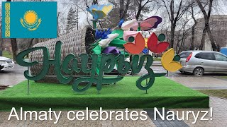 Almaty celebrates Nauryz 4K [upl. by Nithsa]