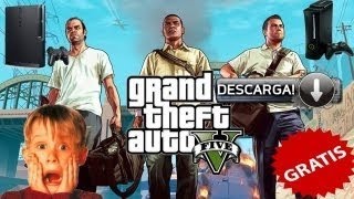 Como descargar GTA 5 para Xbox 360 y PS3 gratis 2014  Darkco [upl. by Afatsom]