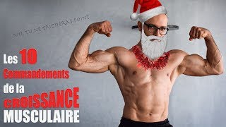 Les 10 COMMANDEMENTS de la Croissance Musculaire  Maîtrisez les BASES en MUSCULATION [upl. by Isiahi389]