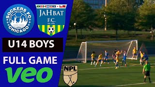 Sockers FC vs Jahbat SC  U14 2010 NPL Full Game in VEO June 6 2024 [upl. by Crist]