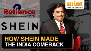 Mukesh Ambanis Reliance To Relaunch Chinese Brand Shein In India  Details [upl. by Lisan311]