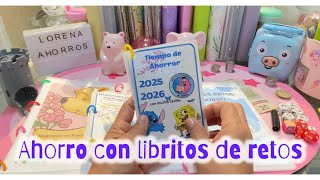 AHORRO CON LIBRITOS DE RETOS 💵💰🍀💌🎲💝 sistemadesobres ahorramas ahorraahora [upl. by Spatz]