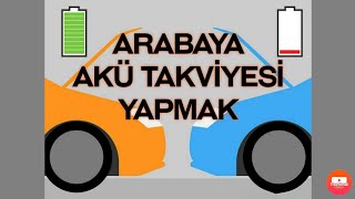 Arabaya akü takviyesi nasıl yapılır [upl. by Aidroc668]