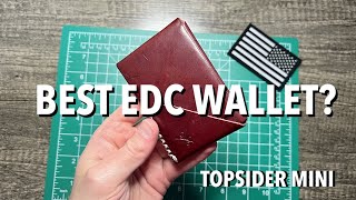 Open Sea Leather Co  Topsider Mini Wallet Review [upl. by Pretrice]