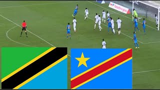 Tanzania 02 DR Congo Match Highlights  Africa Cup Of Nations Qualification 2025 [upl. by Lantha323]