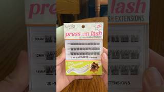 Ardell Wink Press On Lashes More like press on frustration Not worth the hype 👎 LashFail [upl. by Mercier]