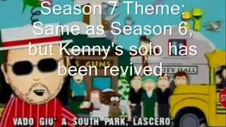 Every Single South Park Theme [upl. by Aicats251]