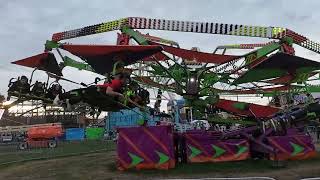 Cliff Hanger in Washington Puyallup State Fair on Sunday of the last day Fair September 22nd 2024 [upl. by Kaule576]