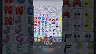 ALPHABETLORE shorts blender games tetris tetrisgame softbody puzzle alphabet alphabetlore [upl. by Llabmik]