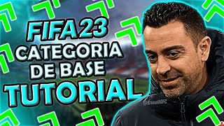 FIFA 23  COMO TER A MELHOR CATEGORIA DE BASE DO JOGO TUTORIAL [upl. by Edric]