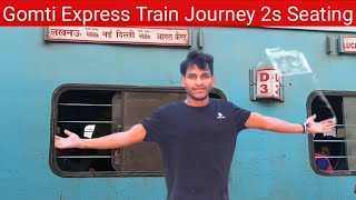 Hathras To DelhiGomti Express2s Seating Train Review [upl. by Ahsenot46]