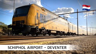 Stunning Journey from Hoofddorp to Deventer  October 2024 Train Adventure [upl. by Aicilef]