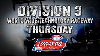 Division 3 World Wide Technology Raceway Thursday [upl. by Aihpled]