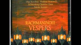 Rachmaninoff  Blagoslovi dushe moya Vespers Op 37 [upl. by Coppins]