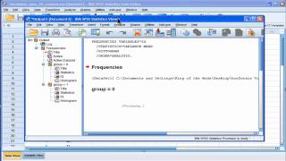 Levenes test  SPSS part1 [upl. by Reffinej]