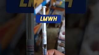 Enoxaparin injection uses in hindi 💉  ufh vs lmwh shorts mbbs pharma medicine [upl. by Alverson]