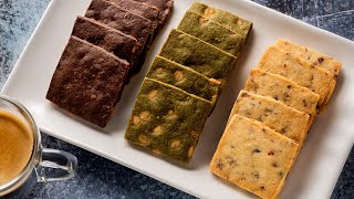 Assorted Shortbread Cookies Recipe [upl. by Novat]