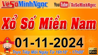 XSMN Minh Ngọc  Trực tiếp Xổ Số Miền Nam  KQXS Miền Nam ngày 01112024 KQXS Hôm Nay XSTT XSKT [upl. by Nosilla]