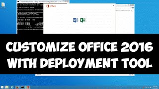 Customize Office 2016 installation with deployment tool [upl. by Dasi]