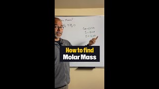 How to find the Molar Mass of a Compound [upl. by Eeryn]