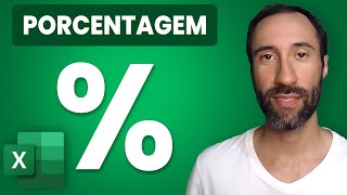 Como Calcular Porcentagem no Excel  Fácil [upl. by Melesa]