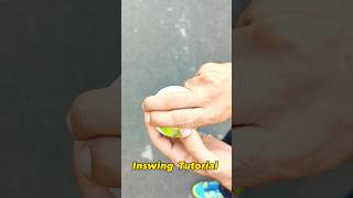 Subscribe 🔔❤️—How to ball Inswing Tutorial inswingbowling swingball [upl. by Sokim358]