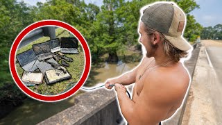 Magnet Fishing Gone Wild  The Ultimate Magnet Fishing Jackpot 6 Guns 8 Laptops And More [upl. by Laura751]