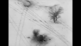 Junkers Ju 87 G quotKanonenvogelquot vs Soviet Armor during the Winter of 1944 Gun Camera [upl. by Mattias]