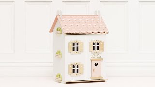 Roseheart Wooden Dolls House  Short Video  Le Toy Van [upl. by Ahusoj]