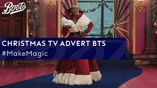 Boots Christmas Advert BTS  MakeMagic  Boots UK [upl. by Aciretal]