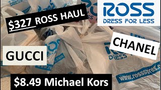 327 ROSS DRESS FOR LESS HAUL 849 MICHAEL KORS GUCCI CHANEL ROSS CLEARANCE UNDER ARMOUR NIKE [upl. by Juliann]