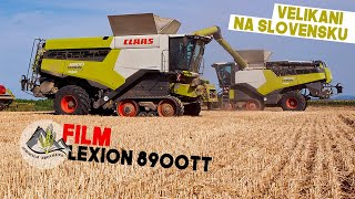 VELIKÁNI Claas Lexion 8900TT  FILM veľkých bratov [upl. by Thecla]