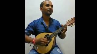 thuje dheka thoye Hindi song Mandolin cover by Prashan [upl. by Lacie]