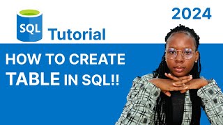 SQL Basics How to Create Your First Table StepbyStep  How to Create a Database in SQL [upl. by Eat349]