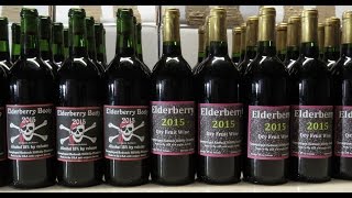 Bottling My Elderberry Wine [upl. by Jarred777]