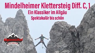 Mindelheimer Klettersteig Diff C1 im Kleinwalsertal [upl. by Stanleigh]