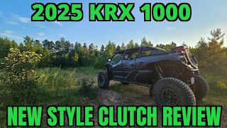 First ride on the newly designed 2025 KRX Clutch [upl. by Yrotciv]