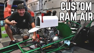 Ram Air Intake from a MAILBOX 670 Drag Rail Build [upl. by Naletak513]