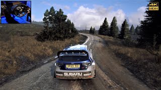 Sending Solbergs Subaru in Scotland  DiRT Rally 20  Thrustmaster TGT 2 [upl. by Clerc342]