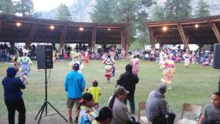 Similkameen Pow Wow 2016 Sunday Womens Jingle [upl. by Nolyad429]